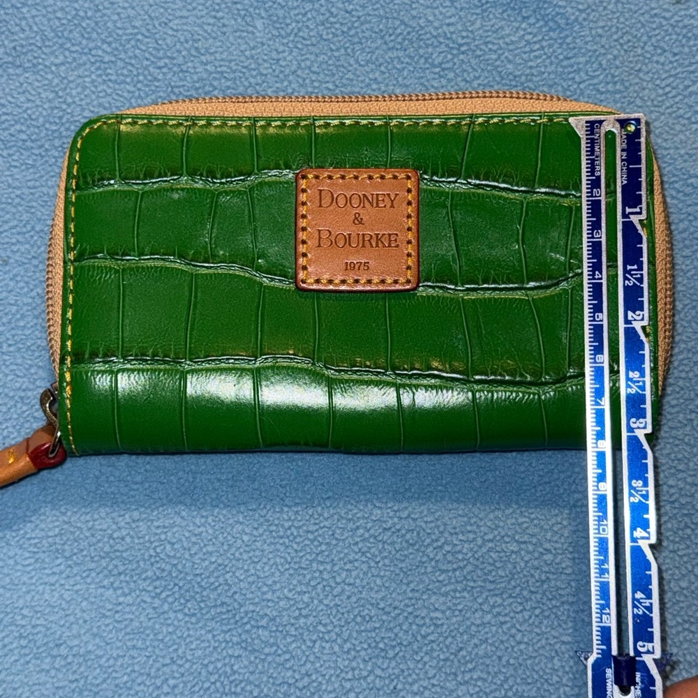 Dooney & Bourke Green Croc Wallet